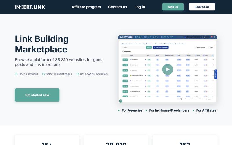 INSERT.LINK link building marketplace