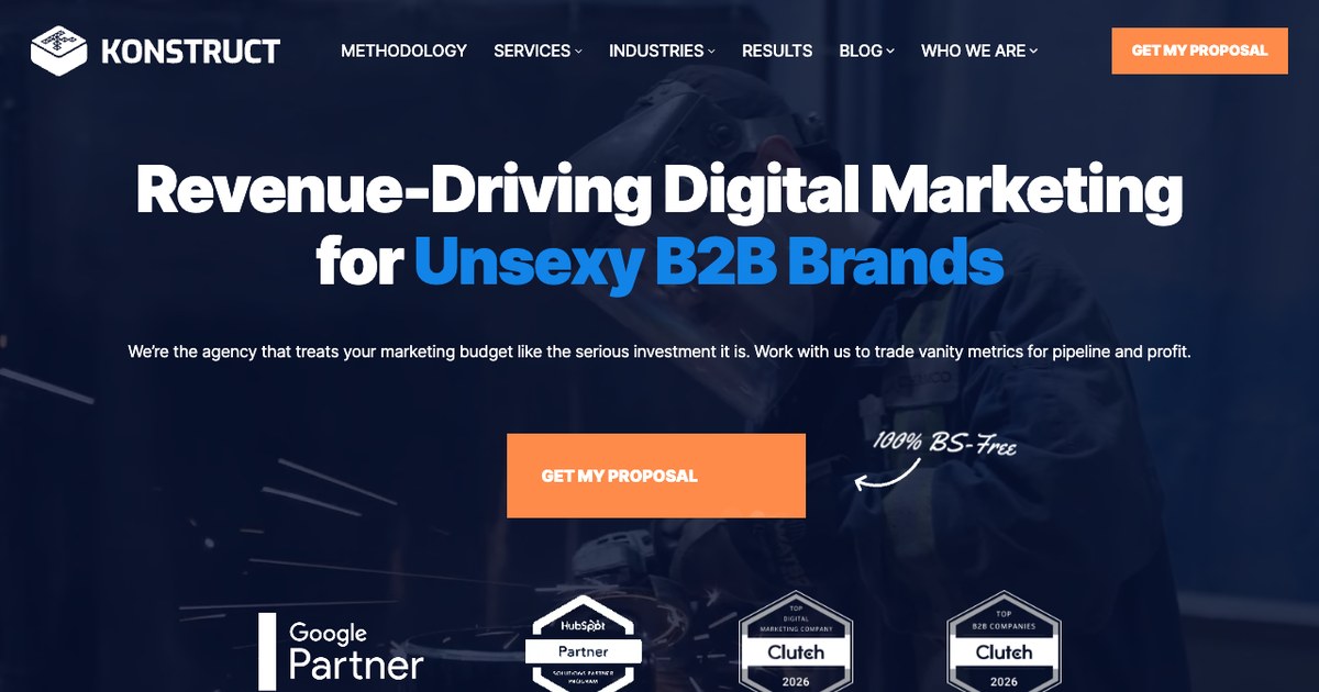 Konstruct Digital SEO company Canada website