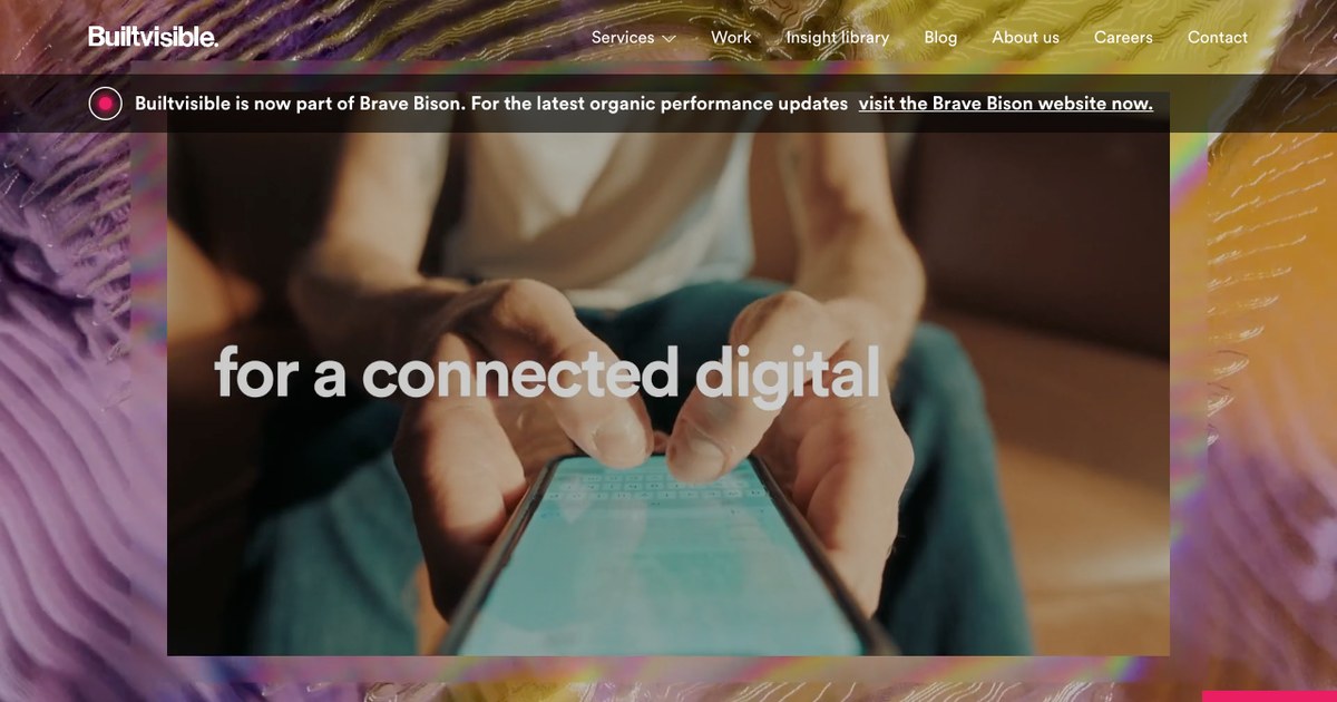 Builtvisible SEO company London website