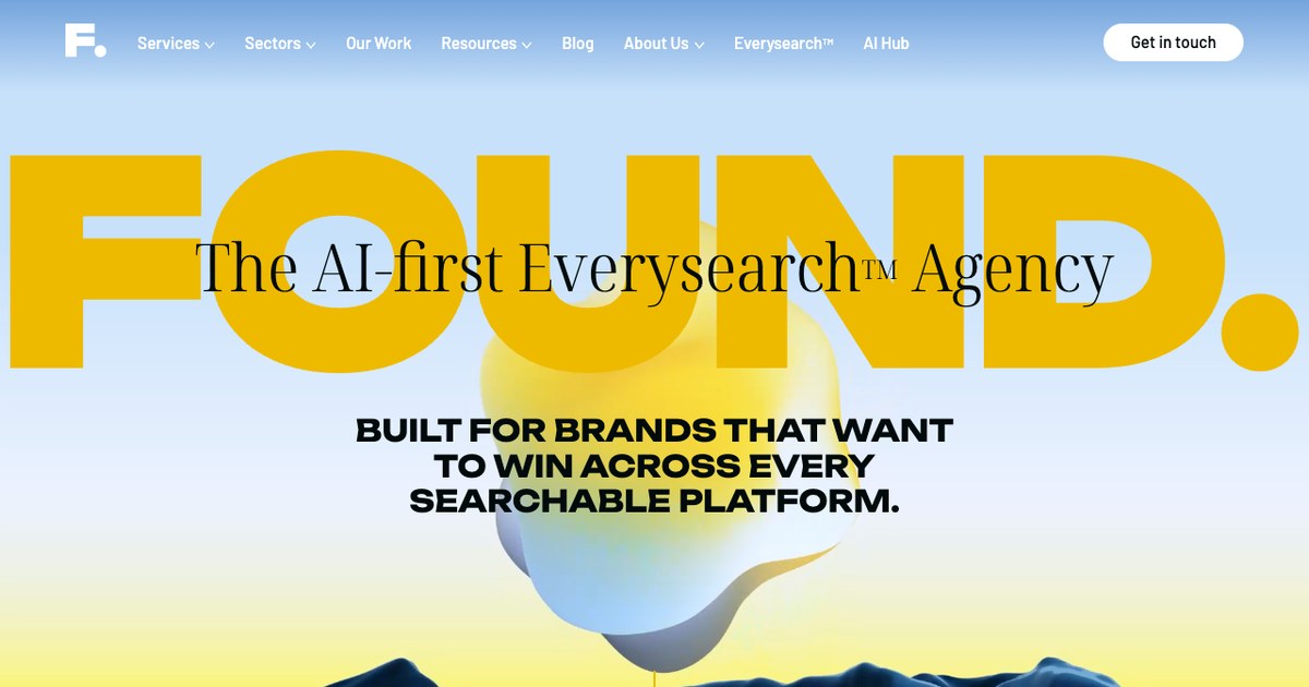 Found SEO company London website