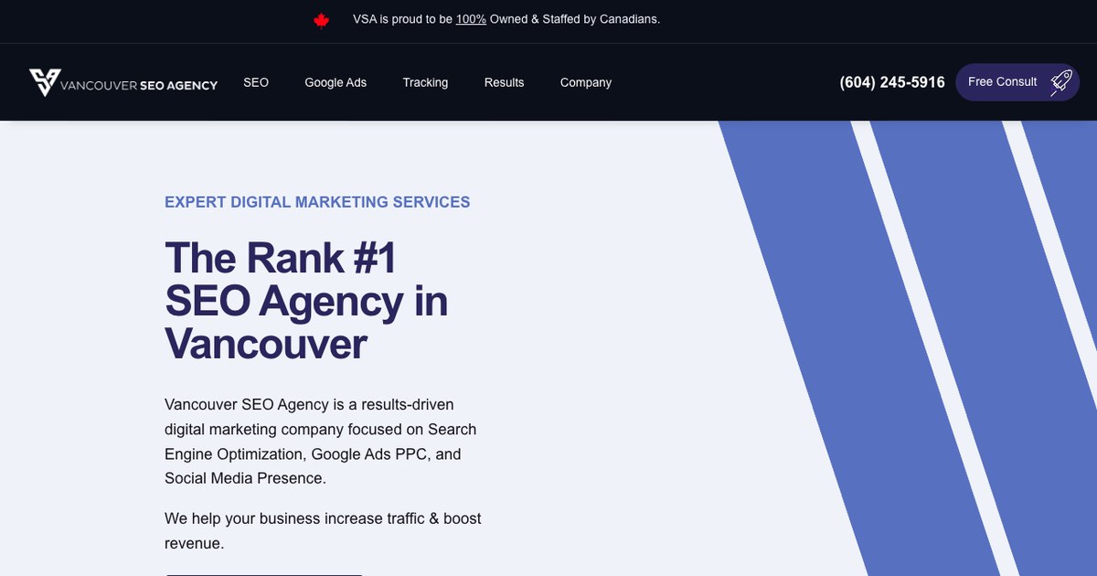 Vancouver SEO Agency SEO company website