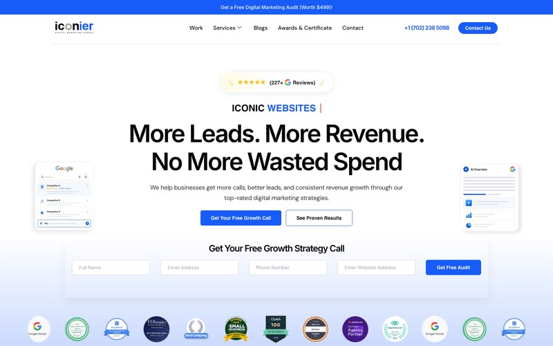 Iconier homepage