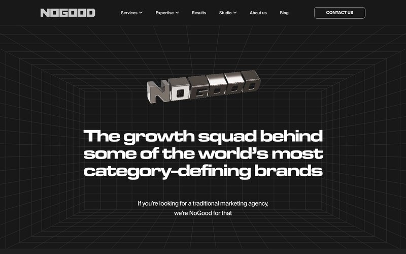 NoGood homepage