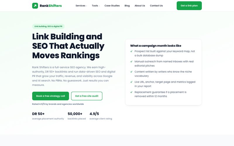 Rank Shifters homepage