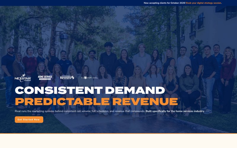 Rival Digital homepage