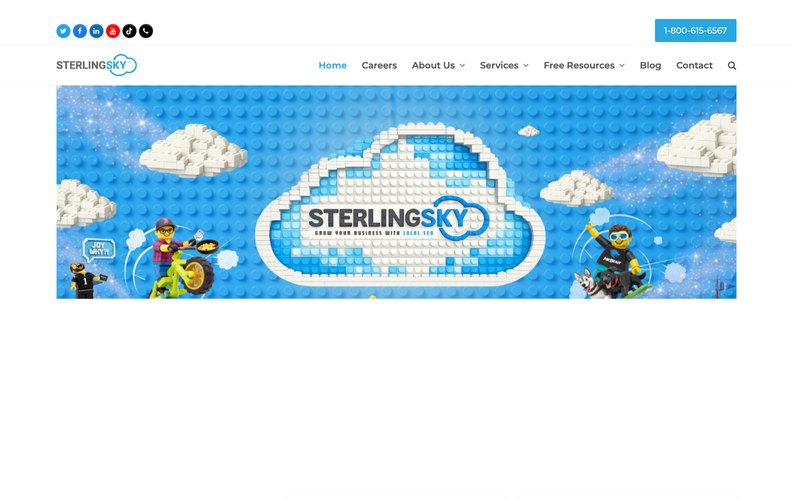 Sterling Sky homepage