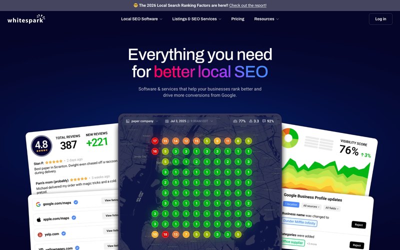 Whitespark homepage